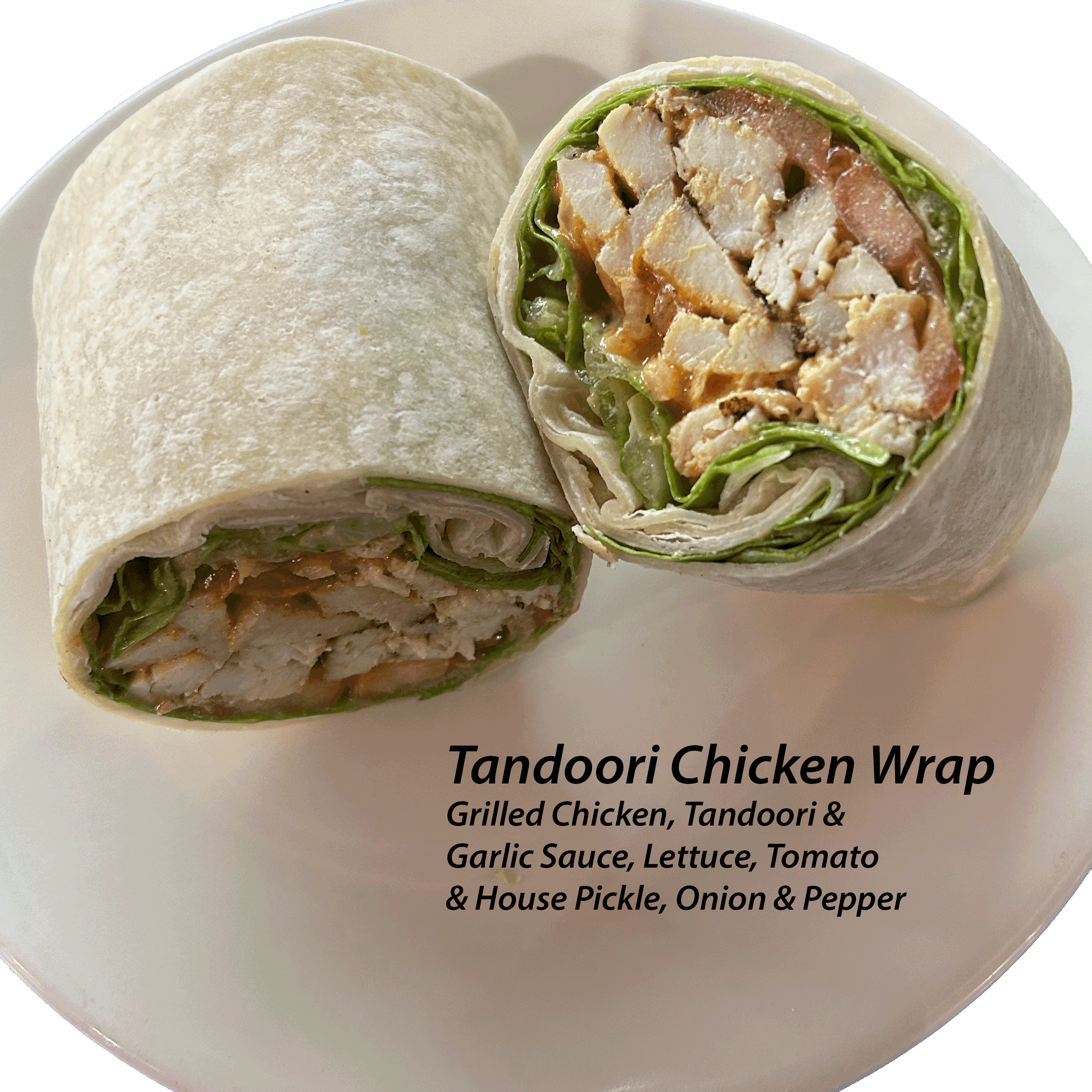 TANDOORI CHICKEN WRAP