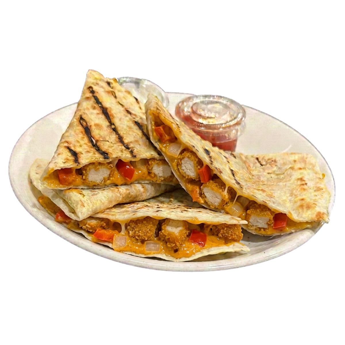 BUTTER CHICKEN  QUESADILLA