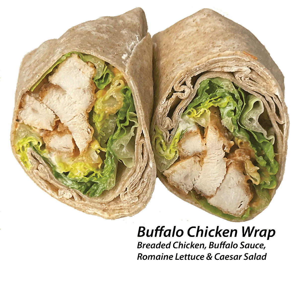 BUFFALO CHICKEN CAESAR WRAP