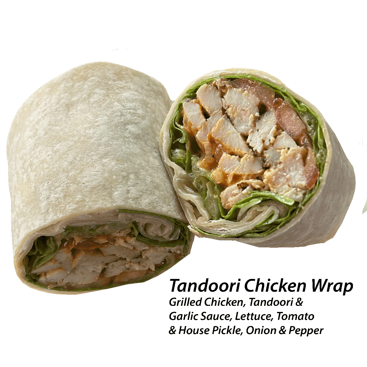 TANDOORI CHICKEN WRAP