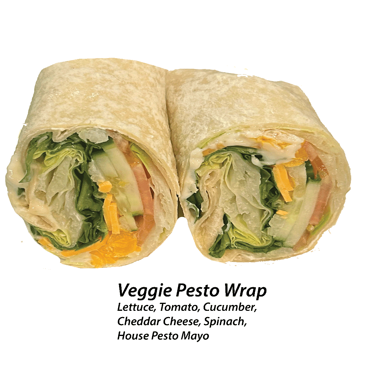 VEGGIE PESTO WRAP