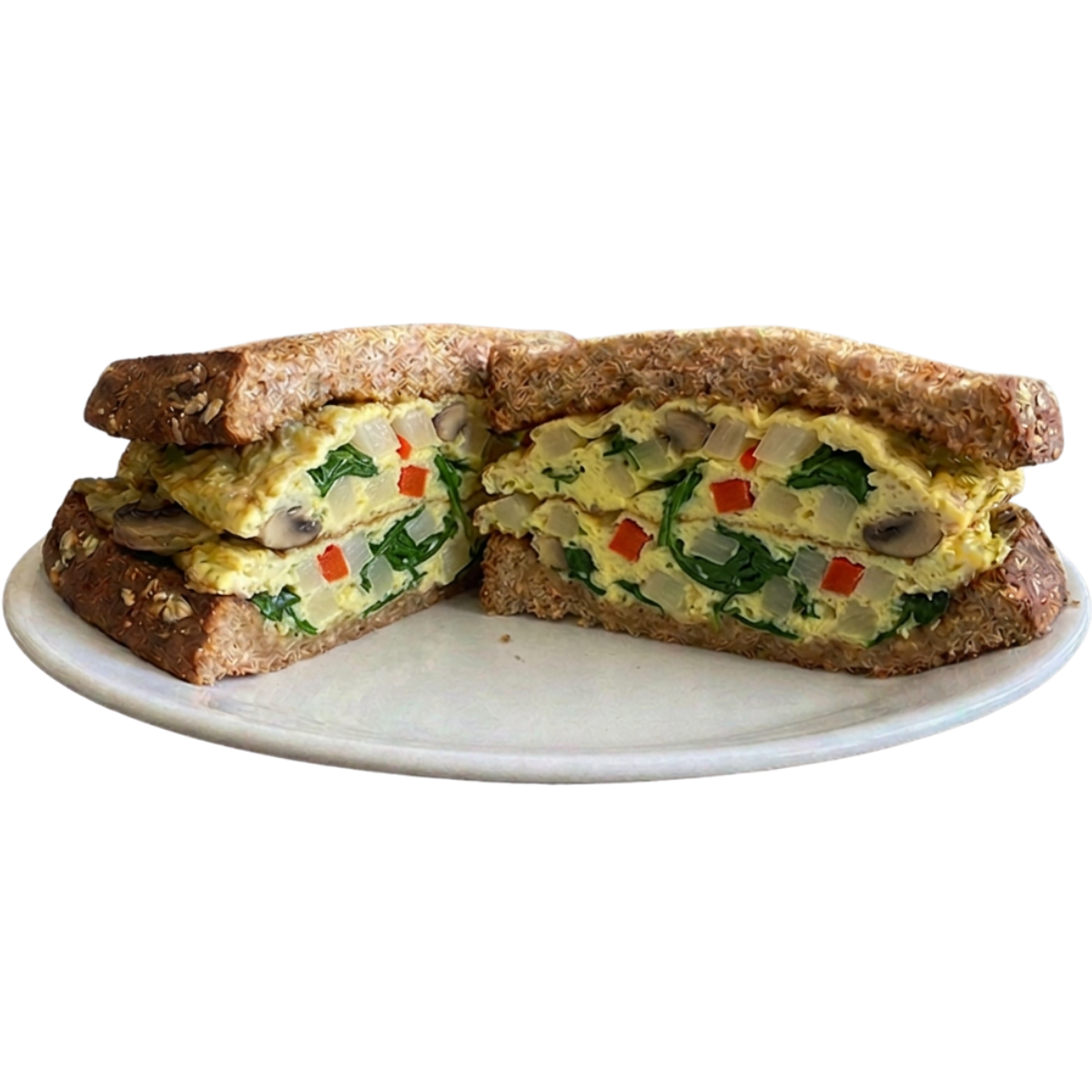 DOUBLE VEGGIE WESTERN SANDWICH