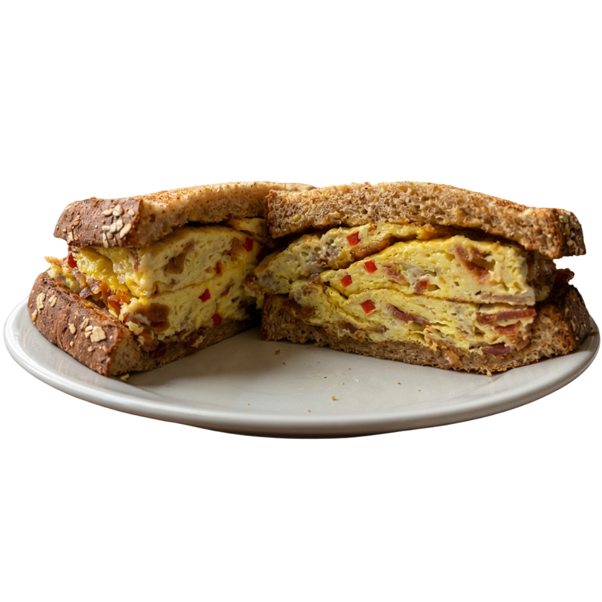 DOUBLE BACON WESTERN SANDWICH