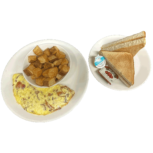 BACON & CHEDDAR OMELET