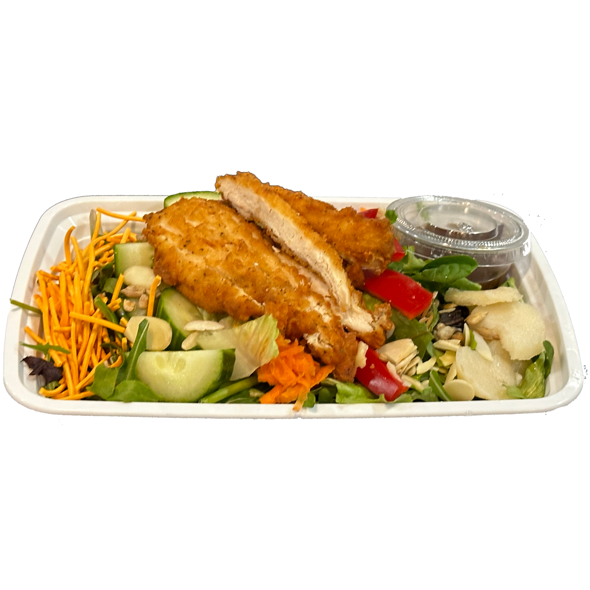 ASIAN CHICKEN CRUNCH SALAD PLATE