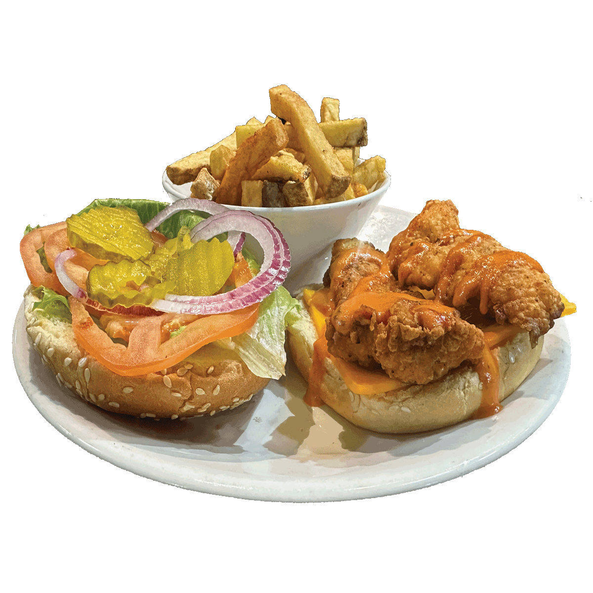 BUFFALO BREADED CHICKEN SANDWICH