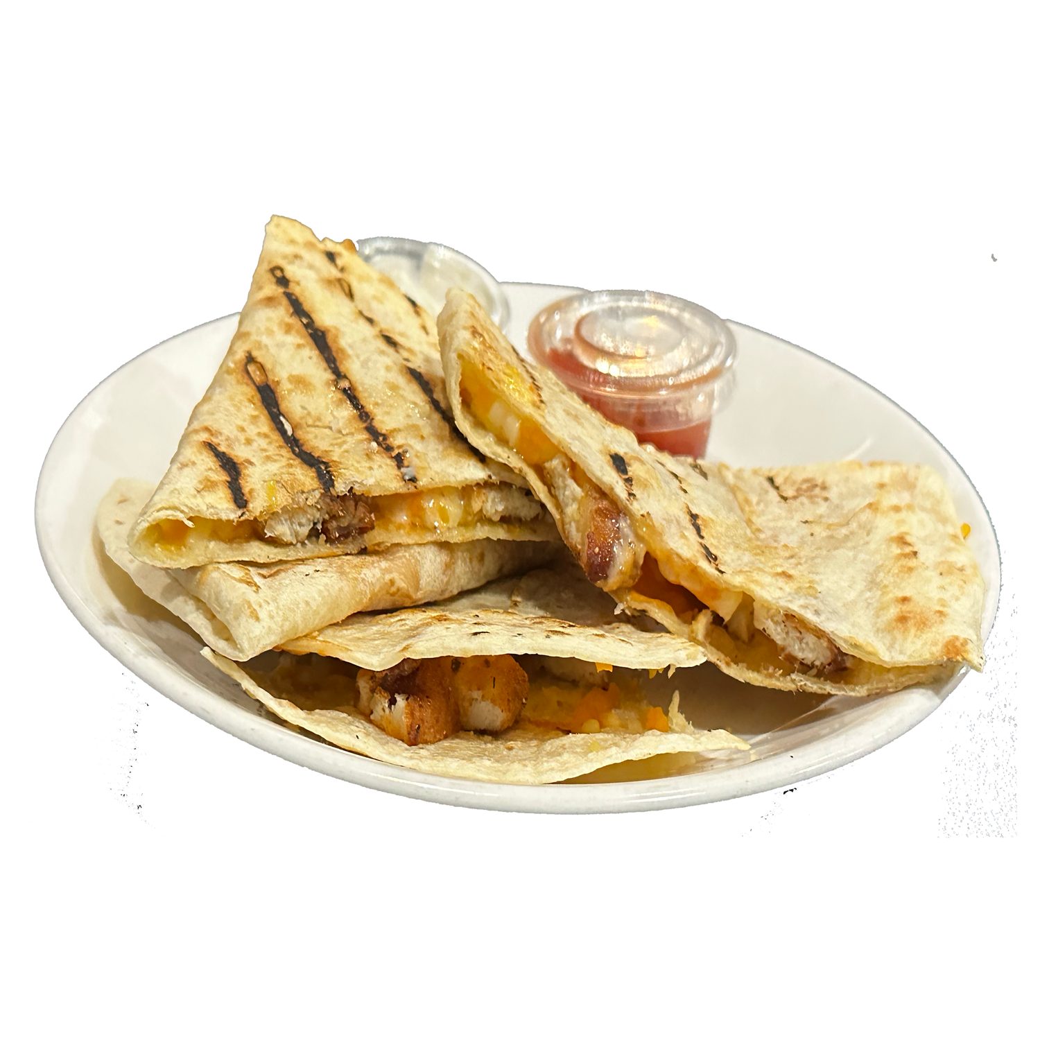 BUFFALO CHICKEN&nbsp; QUESADILLA