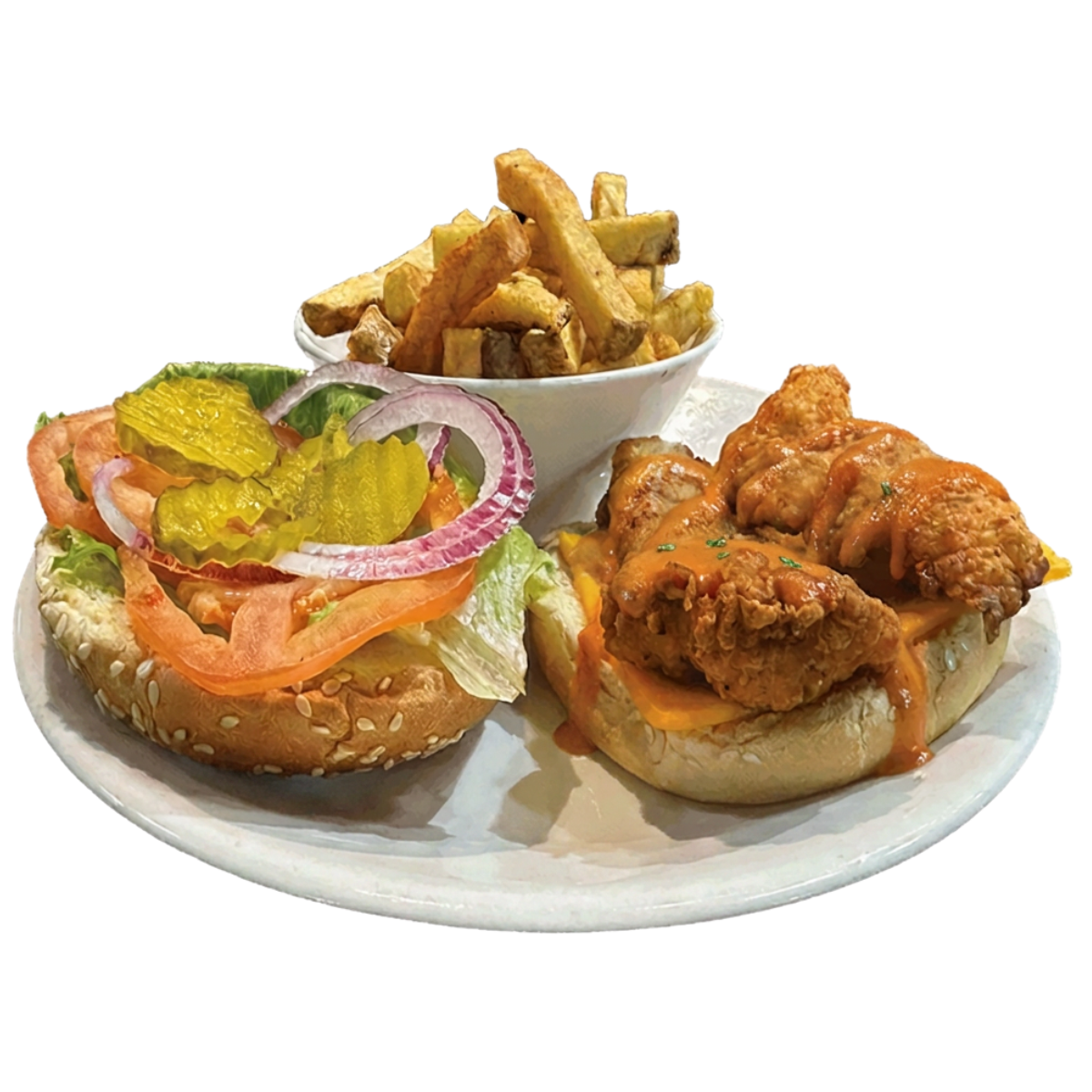 BUTTER BREADED CHICKEN SANDWICH