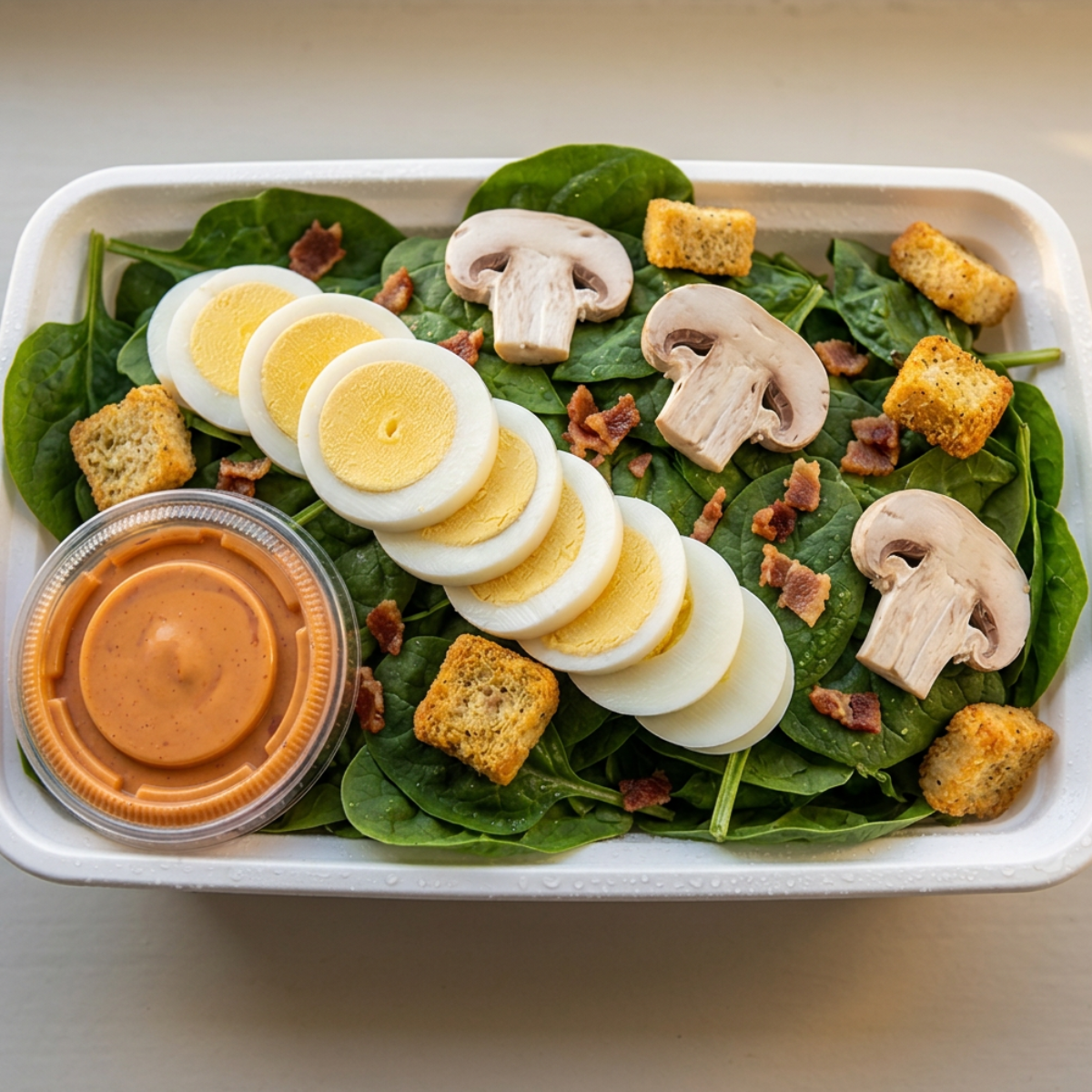SPINACH SALAD PLATE