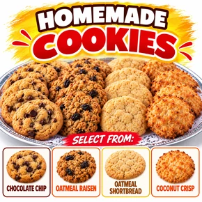 HOMEMADE COOKIES (PER DOZEN)