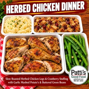 HERBED CHICKEN & CRANBERRY STUFFING (HALAL)