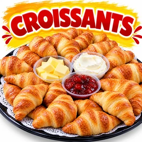 SMALL CROISSANTS (DOZEN)