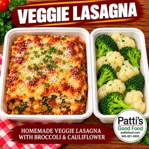 HOMEMADE VEGGIE LASAGNA (VEGGIE)