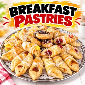ASSORTED FRESH BAKED PASTRIES (DOZEN)