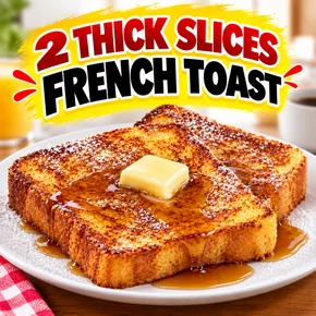 FRENCH TOAST 2X W/BUTTER POTS & 2 OZ SYRUP