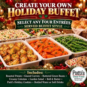 CREATE YOUR OWN HOLIDAY BUFFET
