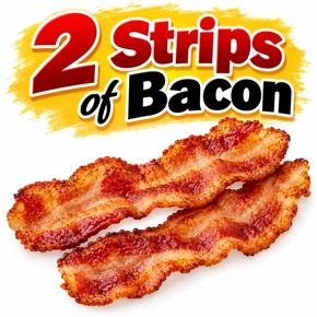 BACON STRIPS X 2